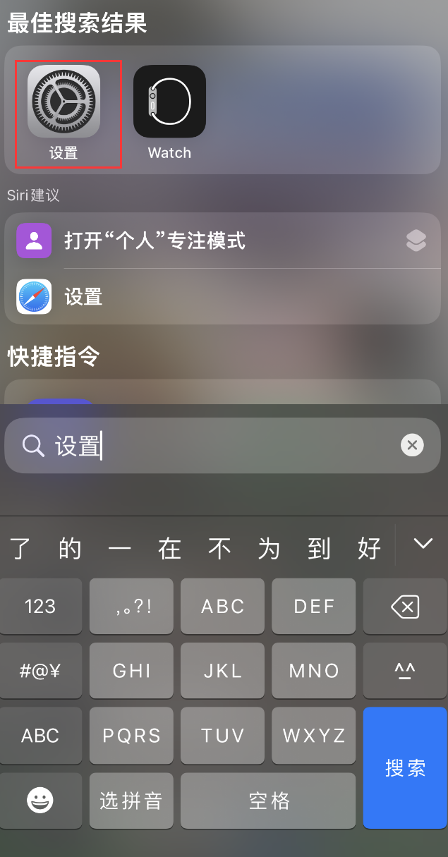 大安苹果手机维修分享：iPhone 找不到“设置”或“App Store”怎么办？ 