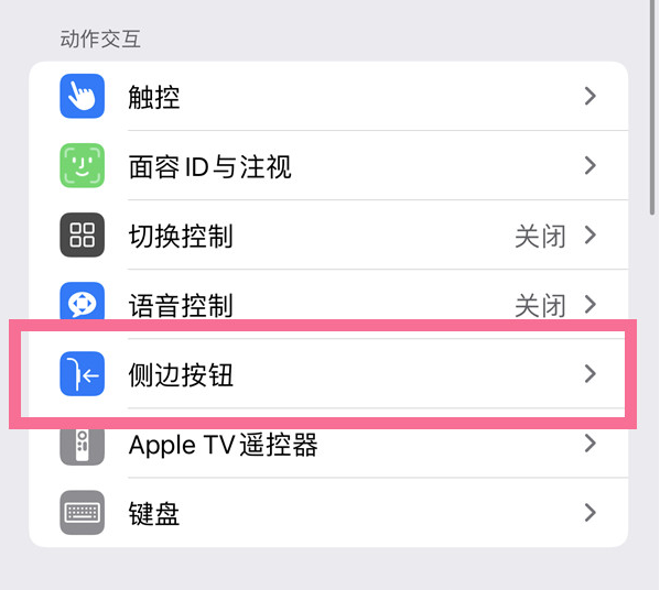 大安苹果14维修店分享iPhone14 Plus侧键双击下载功能关闭方法 